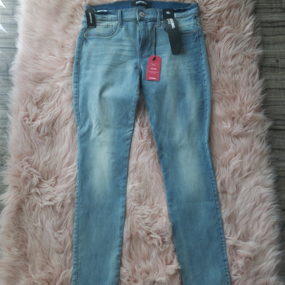 Express Midrise Legging Jeans with Extreme Stretch